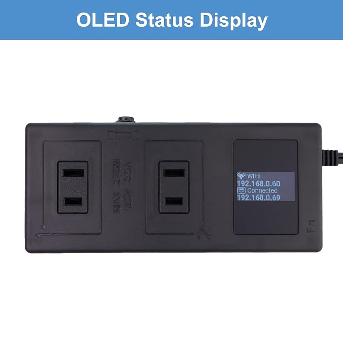 ezOutlet5-2R - Dual Outlet Internet Enabled IP & WiFi Remote Power Switch - iOS - Image 4