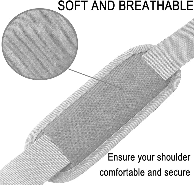 Askuko 56 Inch Shoulder Strap, Universal Adjustable Shoulder Belt Replacement - Image 2