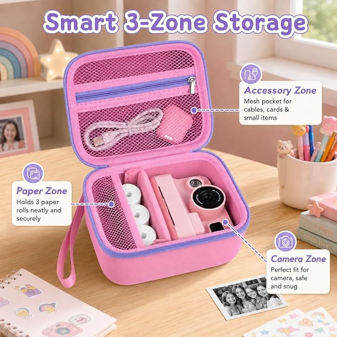 PAIYULE Kids Instant Print Camera Case - Image 4