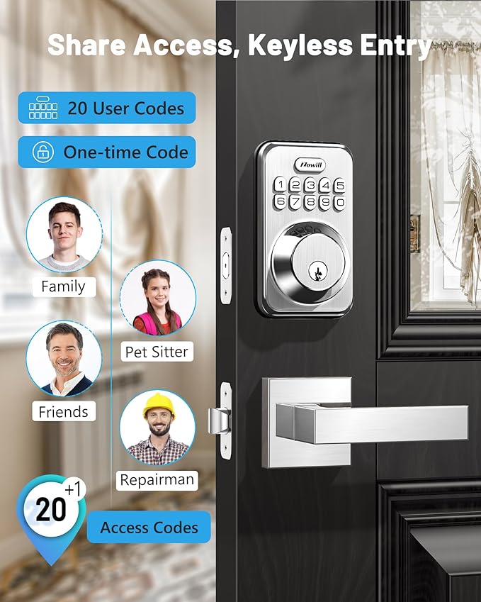Zowill Keyless Entry Door Lock - Image 2