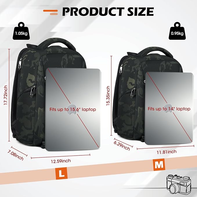 SDYSM Camera Bag Backpack Professional - Image 7