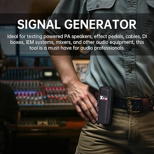 Xvive AT-1 Portable Audio Tester, Signal Generator, XLR Cable Tester, Phantom - Image 7