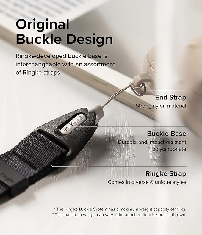 Ringke Hand Strap Designed for Camera Strap and Phone Strap, Adjustable Sturdy - Image 5