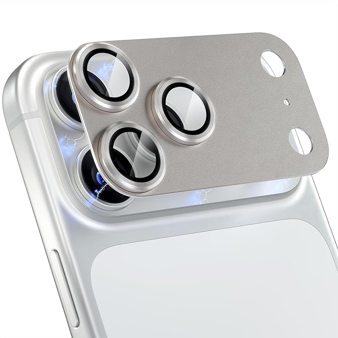 Choiche Compatible for iPhone 17 Pro Camera Lens Protector, Strong Adsorption by Choiche