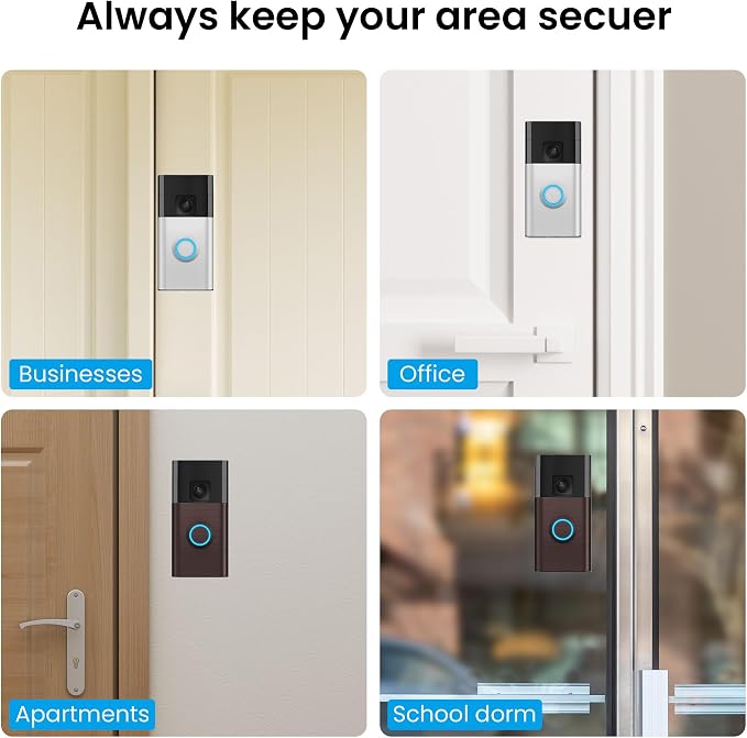 No-Drill Adhesive Video Doorbell Mount Compatible - Image 7