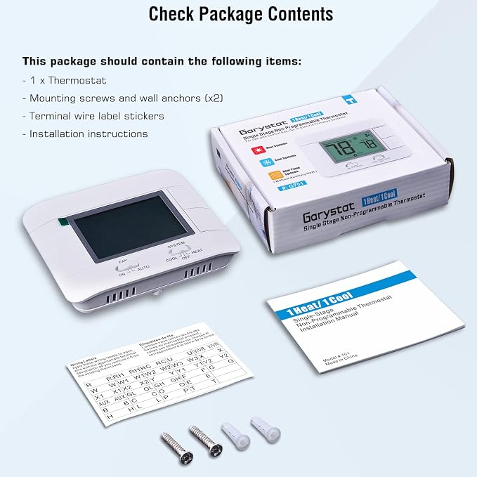 Upgraded Digital Non-Programmable Thermostat - Image 7