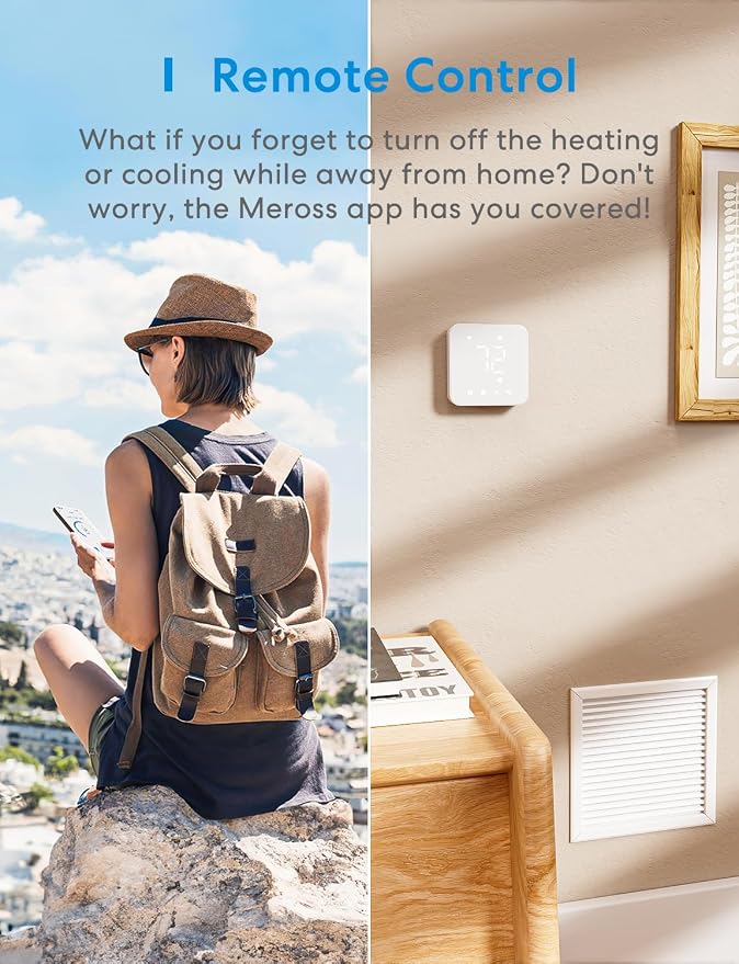 meross Smart Thermostat for Home, WiFi Thermostat Works - Image 3