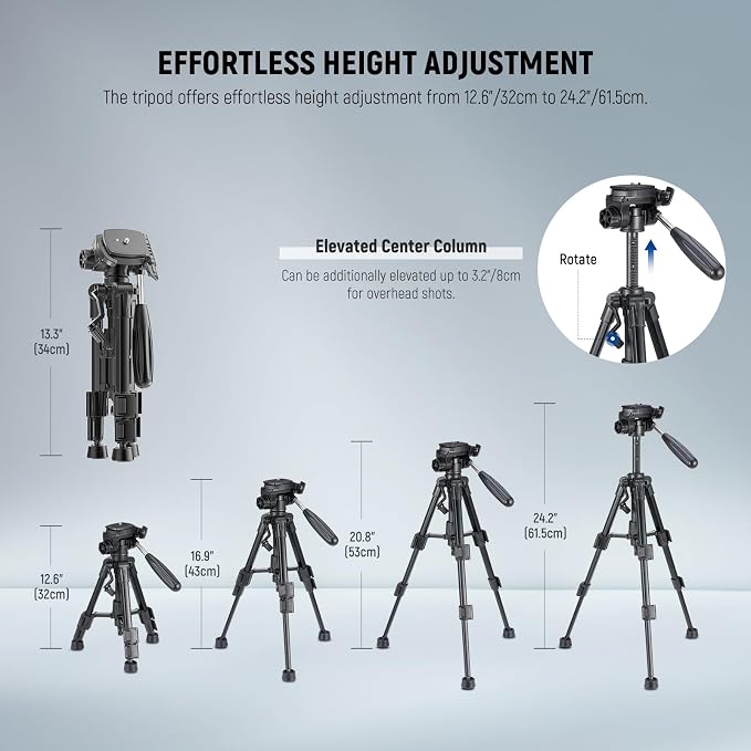 NEEWER Basic Mini Desk Tripod for Camera - Image 4