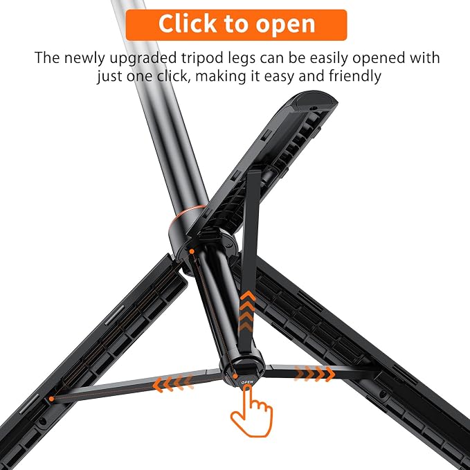 VRIG TP21 54inch Telescopic Selfie Stick Long - Image 3
