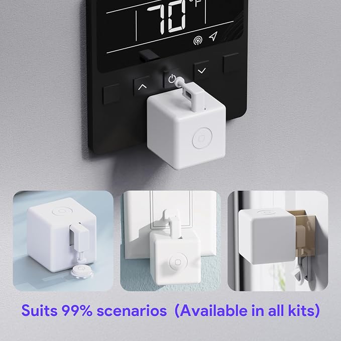 Fingerbot Plus Smart Button Switch Pusher, APP & Timer Control, No Wiring - Image 4
