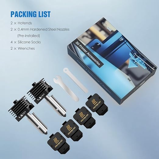 Hotend Kit for Bambu Lab H2D, A1 Mini, Fast Heating & Stable Extrusion – 3D - Image 8