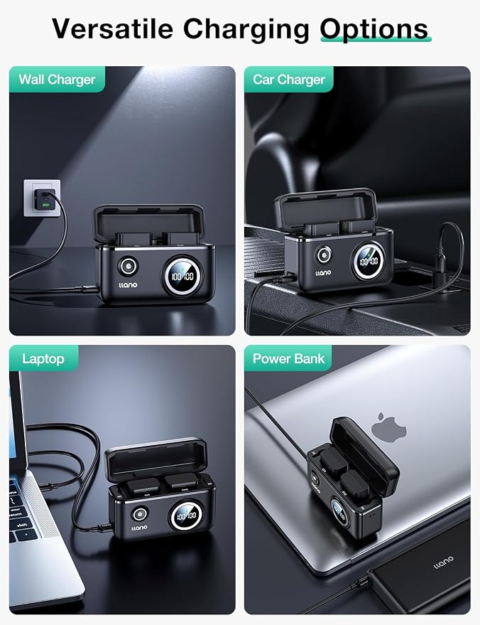 llano 2-Pack NP-FW50 Batteries and Fast 18W Dual Charger - Image 9
