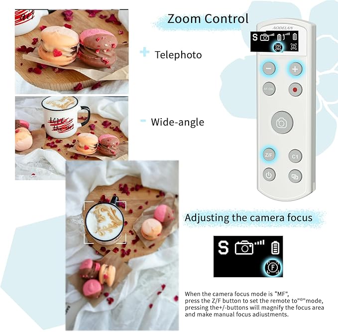 Remote Control for Sony Camera, USB-C Rechargeable Wireless Shutter Release - Image 6
