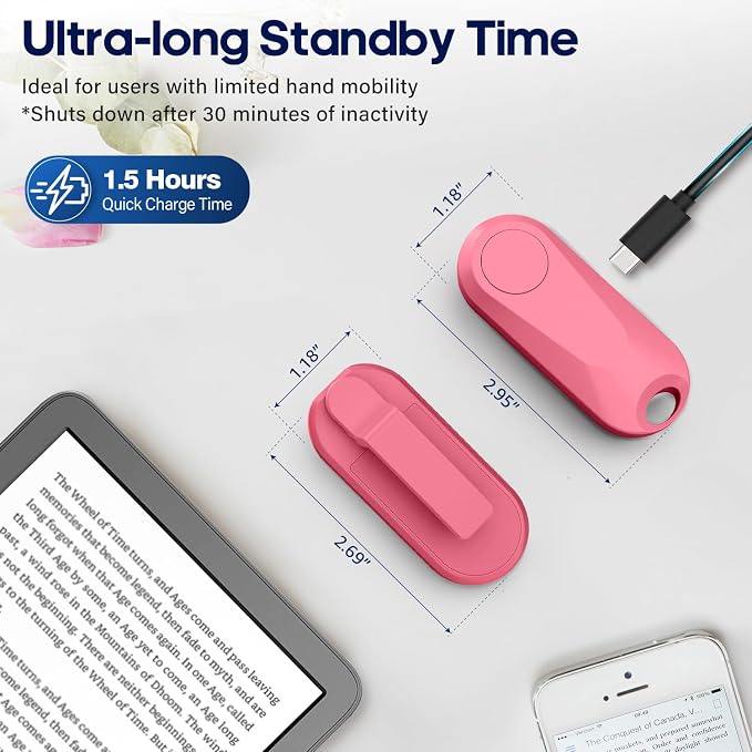 DATAFY Page Turner for Kindle Paperwhite Oasis Kobo eReaders, Camera Camcorder - Image 9