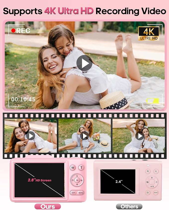 Digital Camera 4K Autofocus Vlogging Camera - Image 4