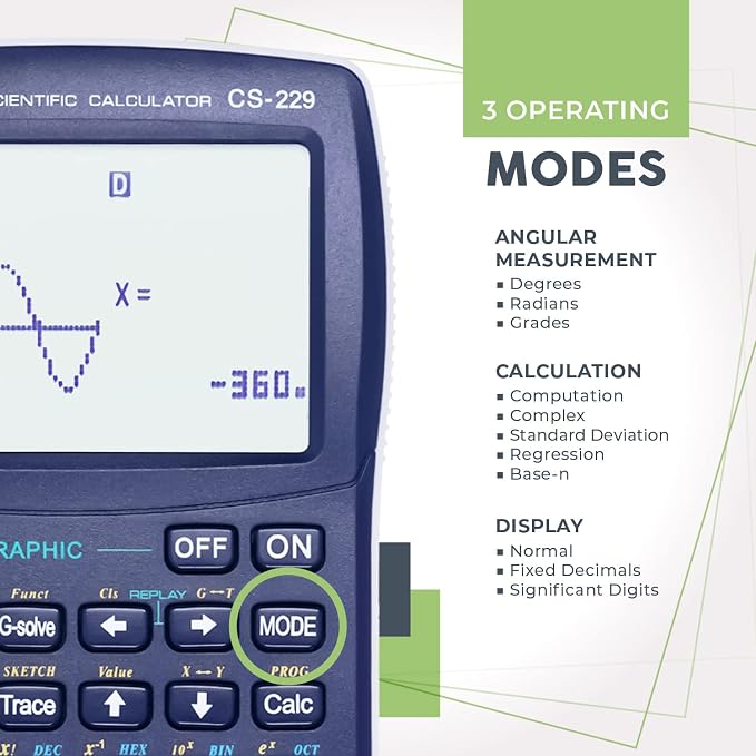CATIGA CS229 Scientific Calculator - Image 3