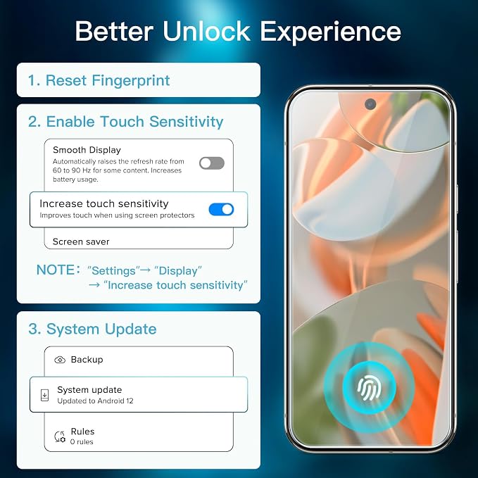 JETech Screen Protector for Google Pixel 9 Pro XL - Image 3