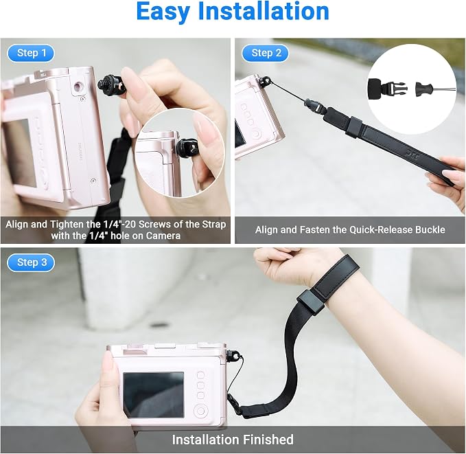 Mini EVO Strap, Adjustable Nylon Camera Hand Wrist Strap Lanyard - Image 6