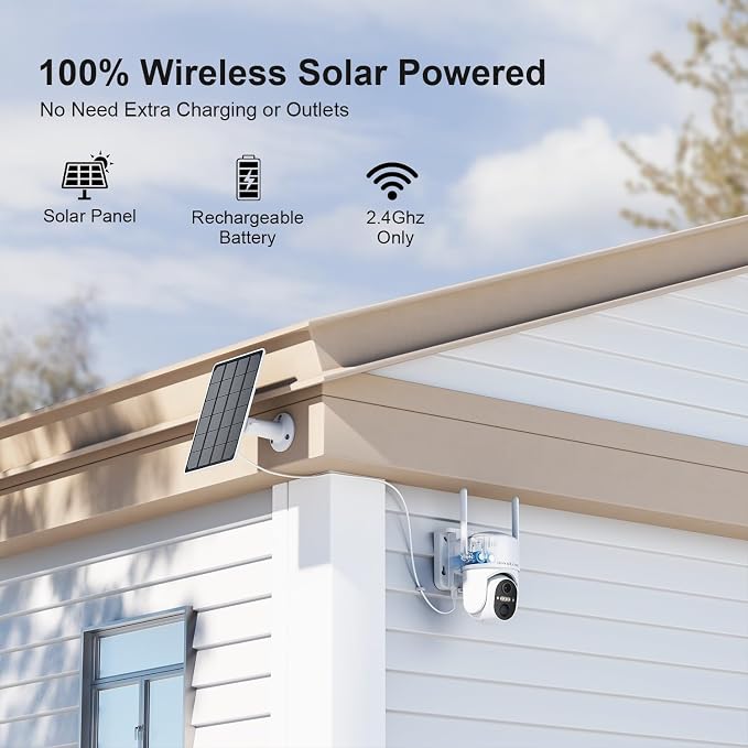 Security Cameras Wireless Outdoor, Free Cloud Storage, WIFI Cameras - Image 2