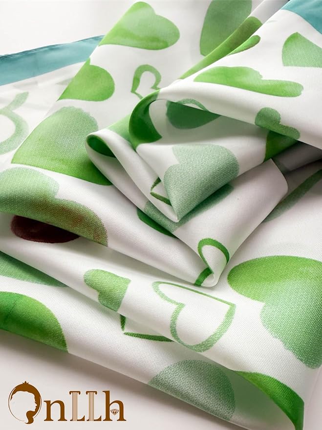Silky Scarf for Women Lightweight Satin Bandanas Neck Hair Wrap For Sleeping - Image 5