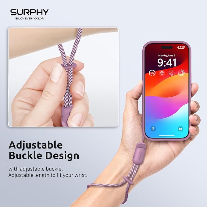 SURPHY 2 Pack Phone Lanyard for Cellphone Case, Phone Wrist Strap for Case - Image 2