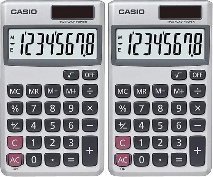 Casio SL-300SV Standard Function Desktop Calculator, General Purpose, Large by Casio