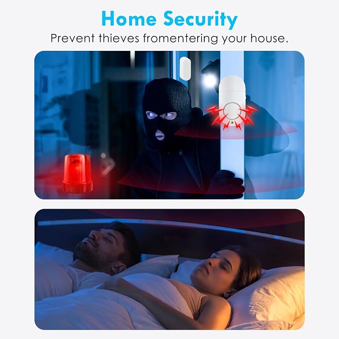 Window Alarm Sensors, 120DB Door Alarms - Image 4