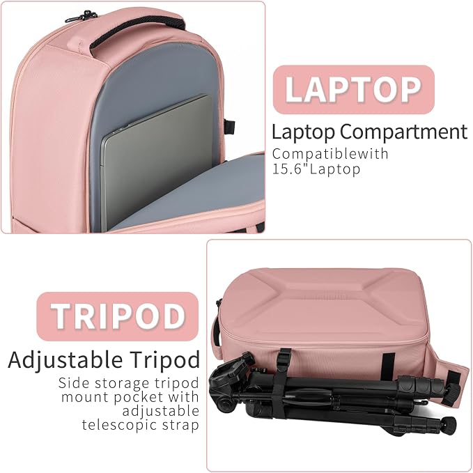 TORIBIO Hardshell DSLR Photography Camera Bag - Image 5