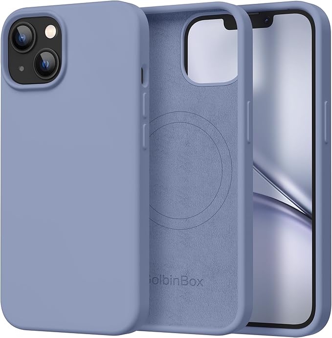 GolbinBox Magnetic for iPhone 13 Case & iPhone 14 Case, Compatible by GolbinBox