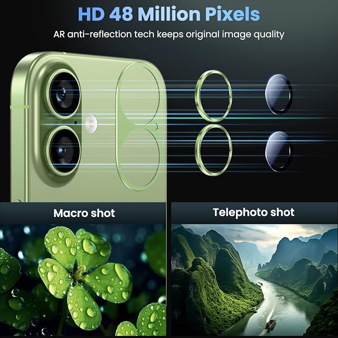 Uyiton Compatible with iPhone 17 Camera Lens Protector - Image 3