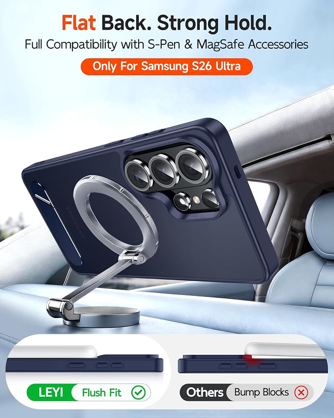 LeYi for Galaxy-S26-Ultra Case: for Magsafe Samsung S 26 Ultra Phone Funda para - Image 4