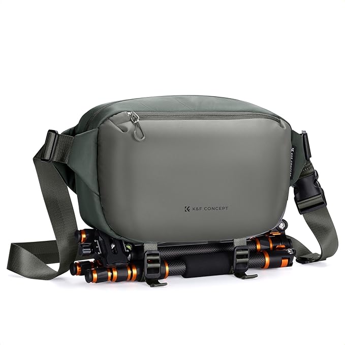 K&F CONCEPT Camera Sling Bag Crossbody Bag Waterproof Camera Shoulder Backpack by KFCONCEPT