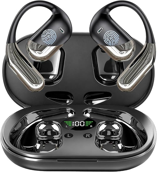 AI Open Ear Headphones Translation Earbuds, Real-Time 2-Way Language Translator by Unknown