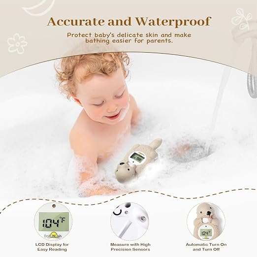 Baby Bath Thermometer for Infants Digtal Baby Water Thermometer for Bathtub - Image 3