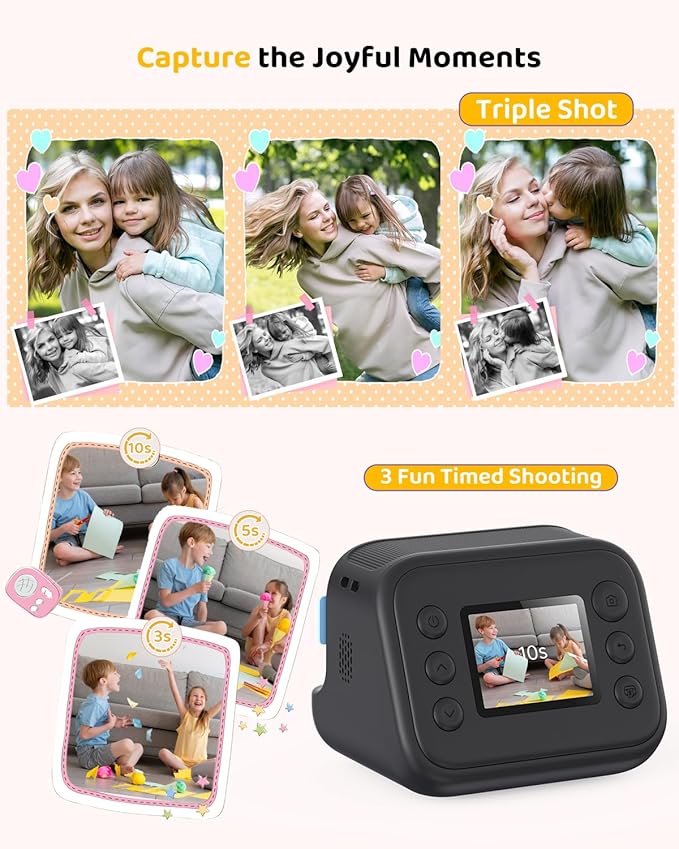Kids Color Instant Print Camera – Kids Camera - Image 4