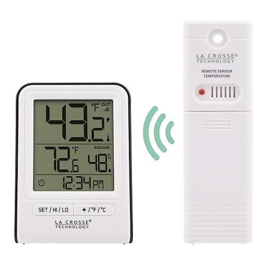 La Crosse Technology Wireless Indoor/Outdoor Temperature Monitor - Image 4