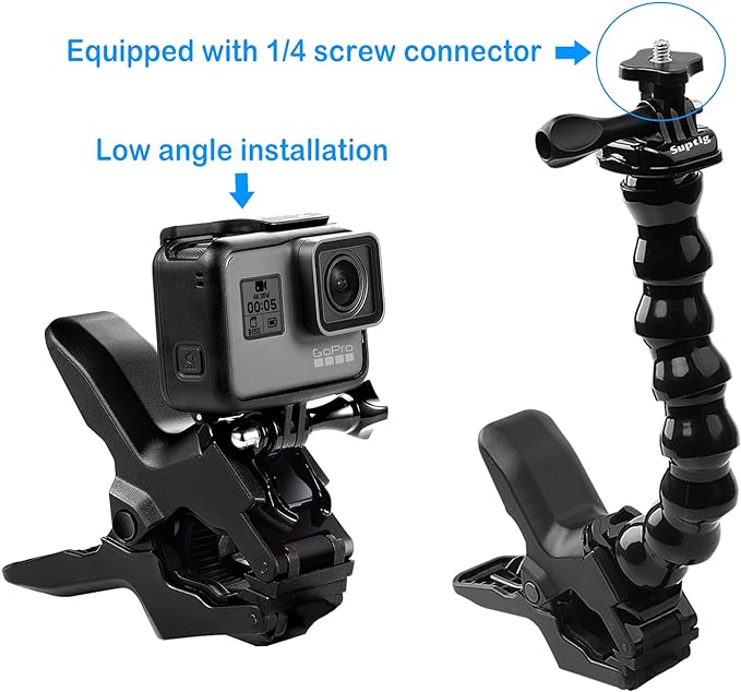 Suptig Jaws Flex Clamp Mount Gooseneck Mount - Image 3