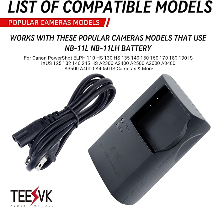 CB-2LD CB-2LF Quick Battery Charger Compatible - Image 6