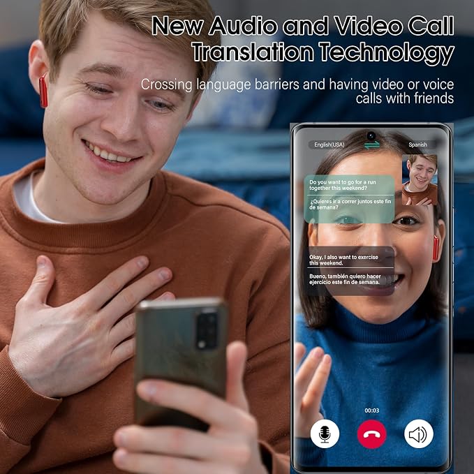 Ai Translation Earbuds Real Time No Subscription, 164 Languages Translator - Image 4