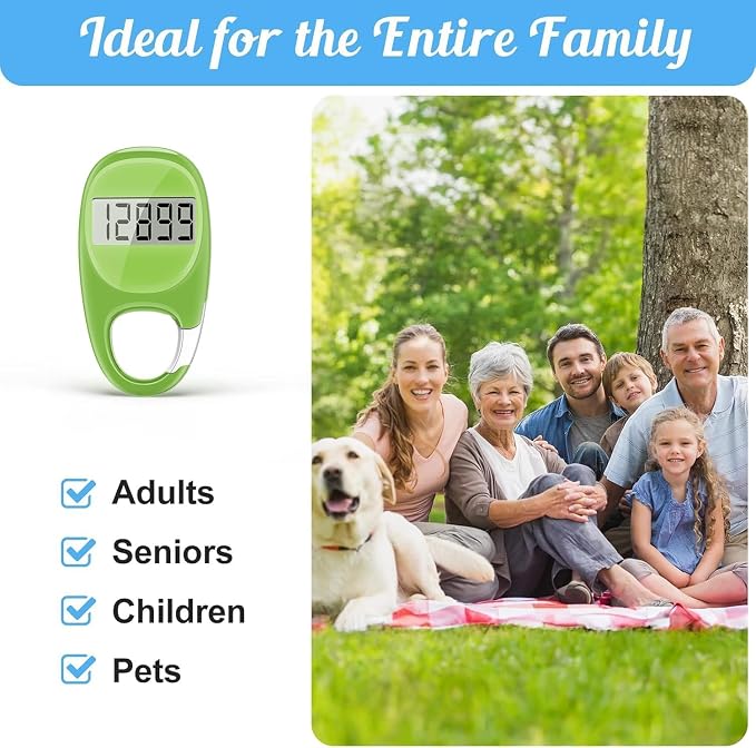 Simple Pedometer for Walking, Accurate Step Tracker - Image 4