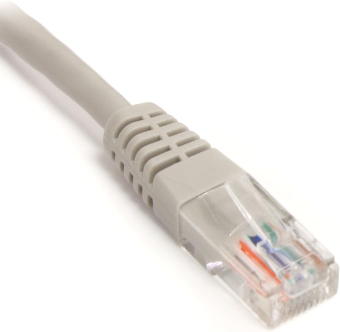 StarTech.com Cat5e Ethernet Cable - 50 ft - Gray - Patch Cable - Molded Cat5e - Image 2