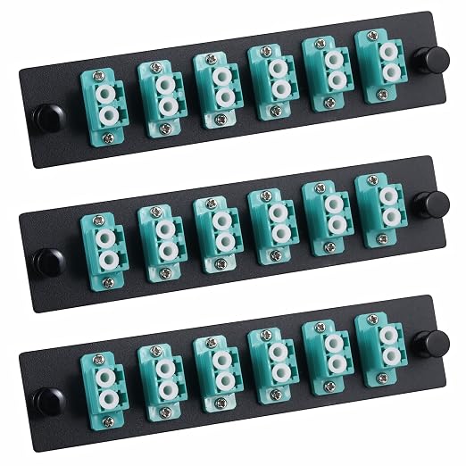 6 Duplex LC/OM3 Fiber Patch Panel by Duogaliaopticalfiberproduct