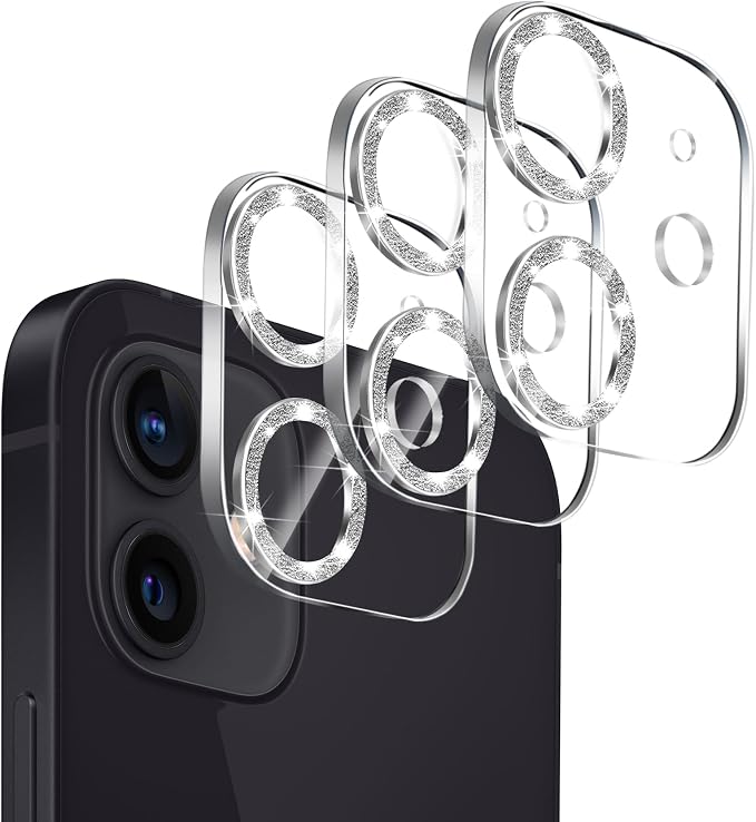 Dengduoduo 3 Pack Tempered Glass Camera Lens Protector by Dengduoduo