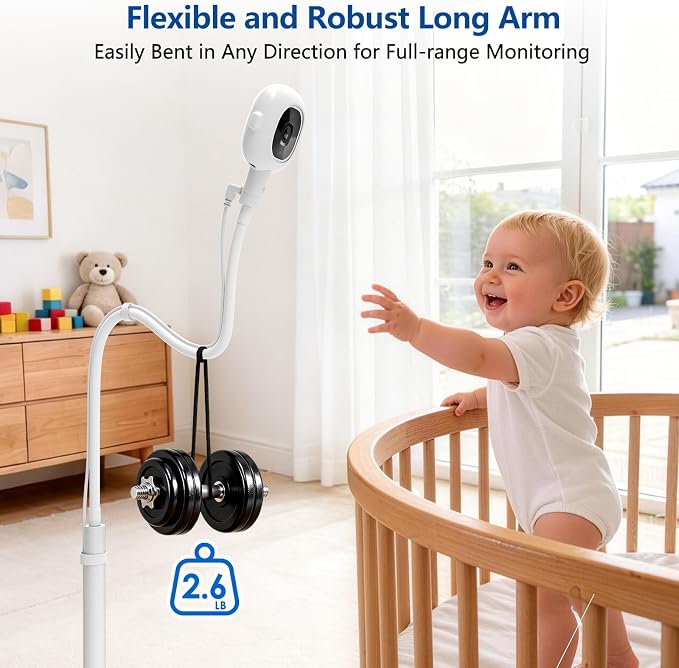 Floor Stand for Nanit Baby Monitor, Baby Camera Stand for Nanit Pro/Plus - Image 5