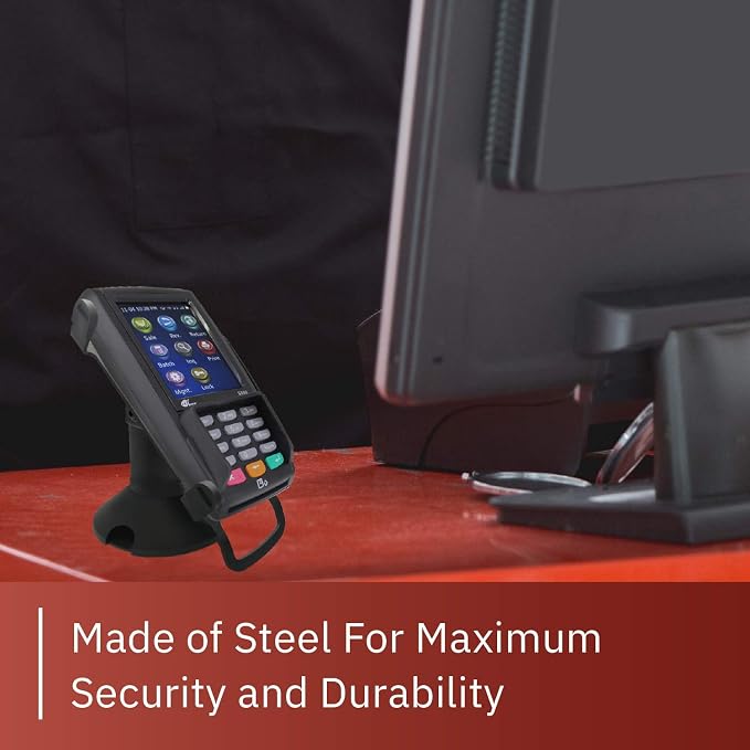 DCCStands Low Swivel and Tilt Pax S300 & SP30 Terminal Stand, Screw-in and - Image 4