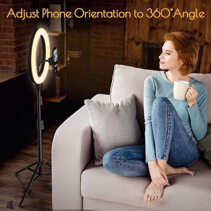 Weilisi 12" Selfie Ring Light - Image 5