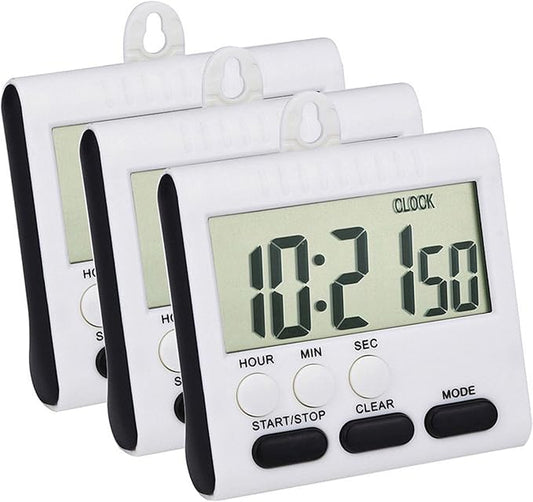 Mudder 3 Pack Digital Kitchen Timer by Mudder