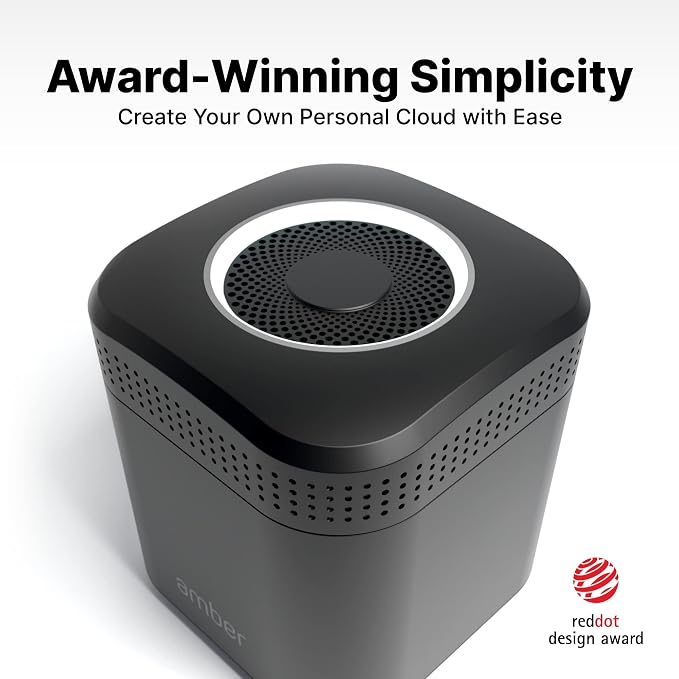 AmberPRO Personal Cloud Storage Device + AC2600 WiFi Router. Dual 2TB Hard - Image 3