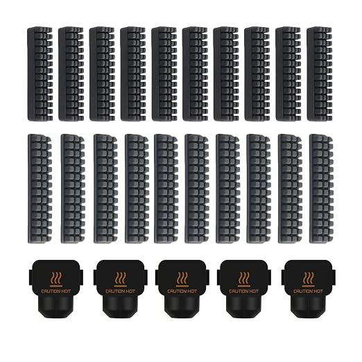 3D Printer Silicone Sock and Nozzle Brush by SQWAN