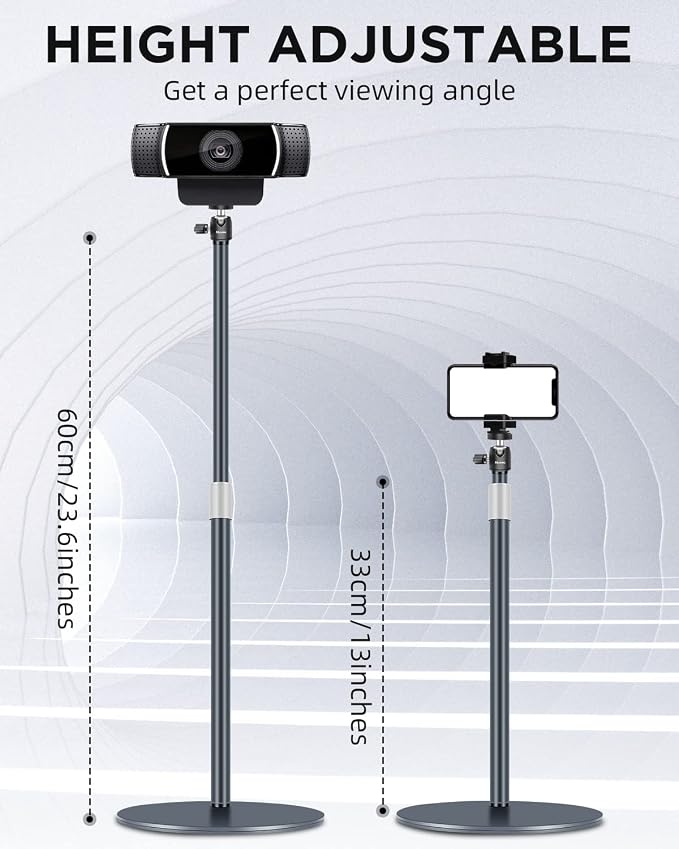 Webcam Stand, Light Stand Tripod - Image 4